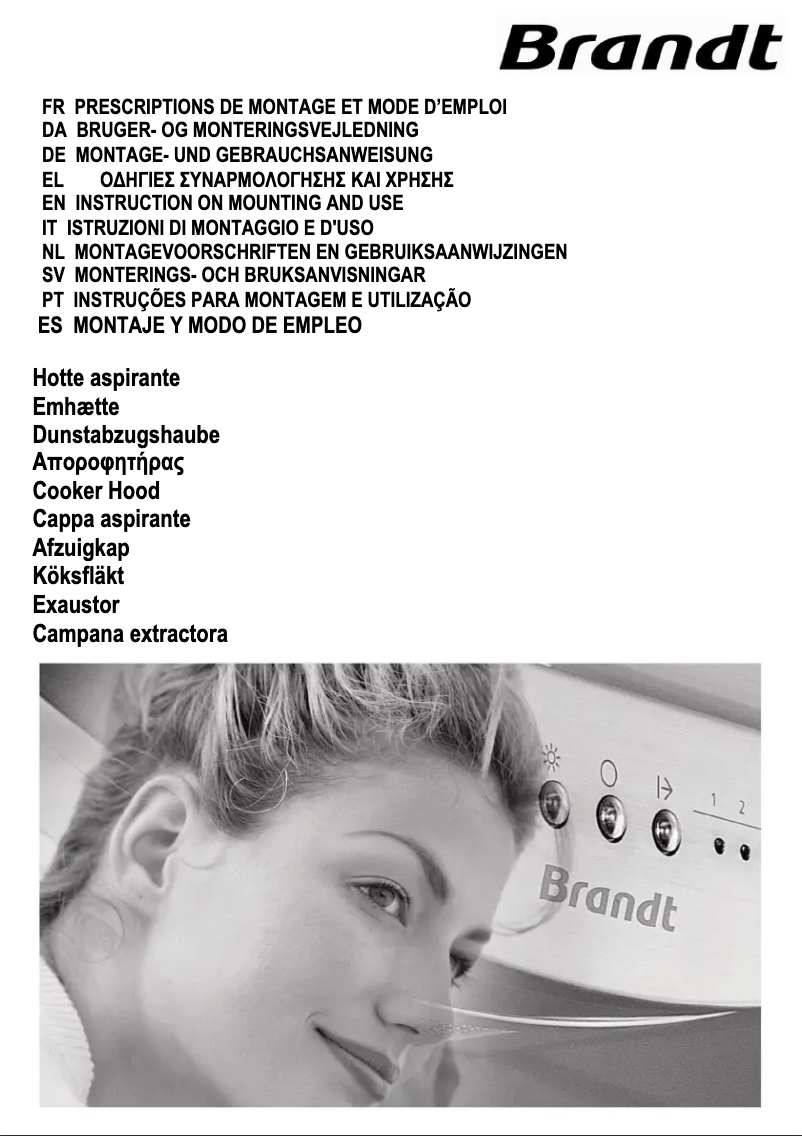 Page n°1 - Manuel utilisateur Brandt AT1346X