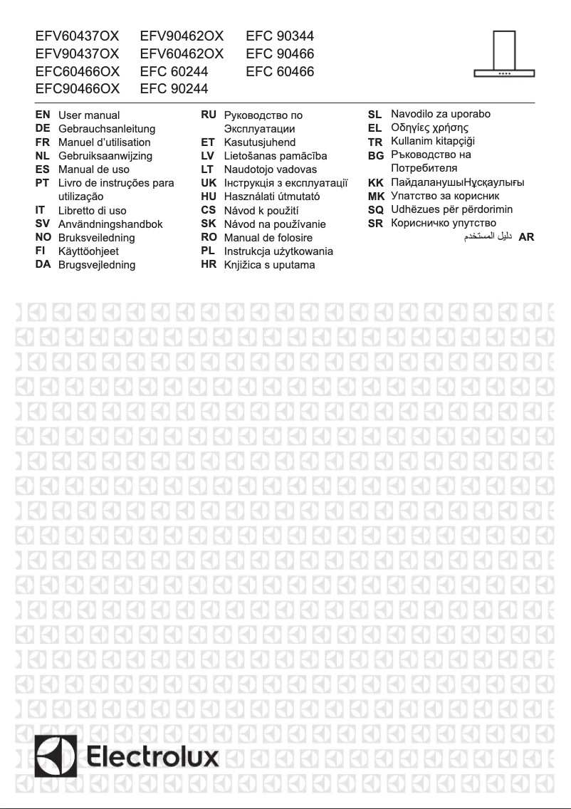 Page n°1 - Manuel utilisateur Electrolux EFC60466OX