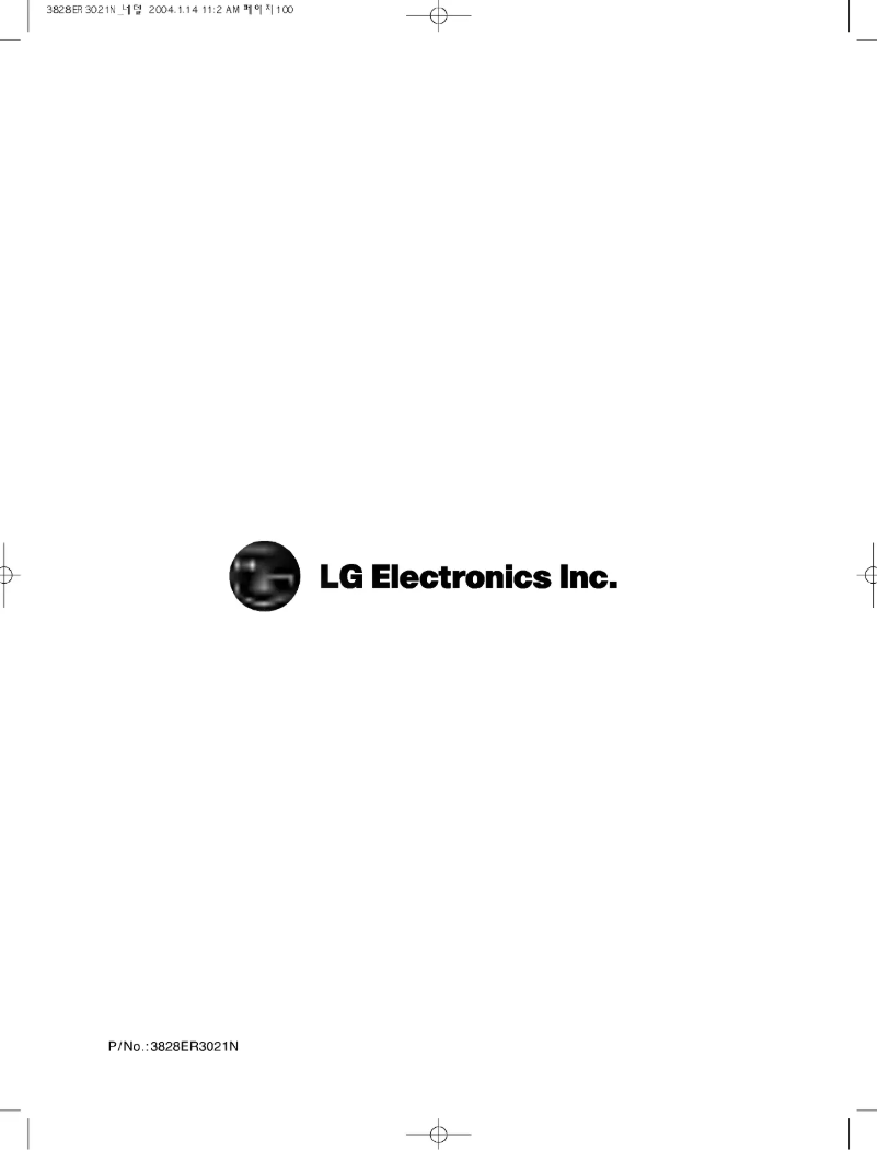 Page 1 de la notice Manuel utilisateur LG WD-12210BD