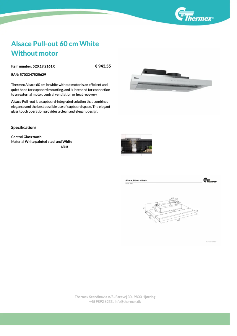 Page n°1 - Fiche technique Thermex Alsatian