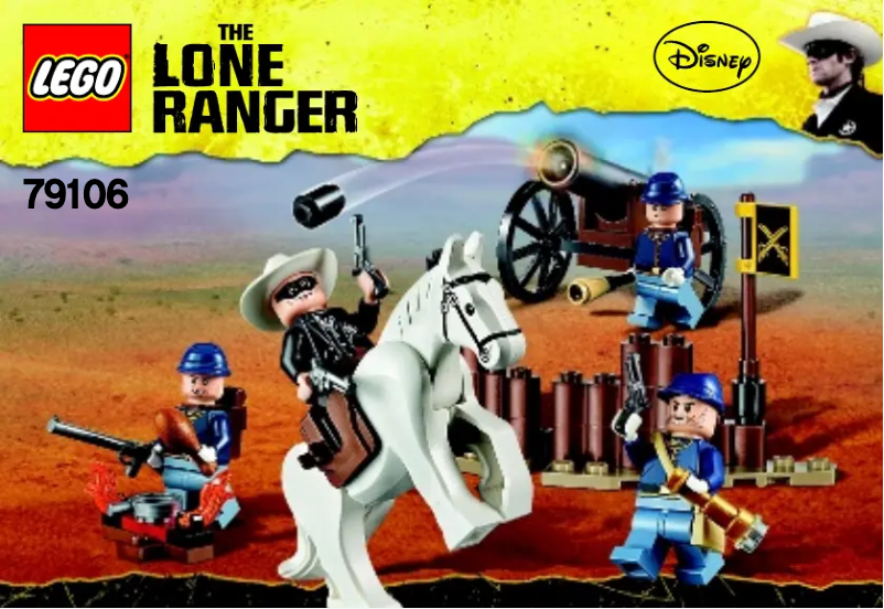 Página 1 del manual Manual de usuario Lego The Lone Ranger 79106