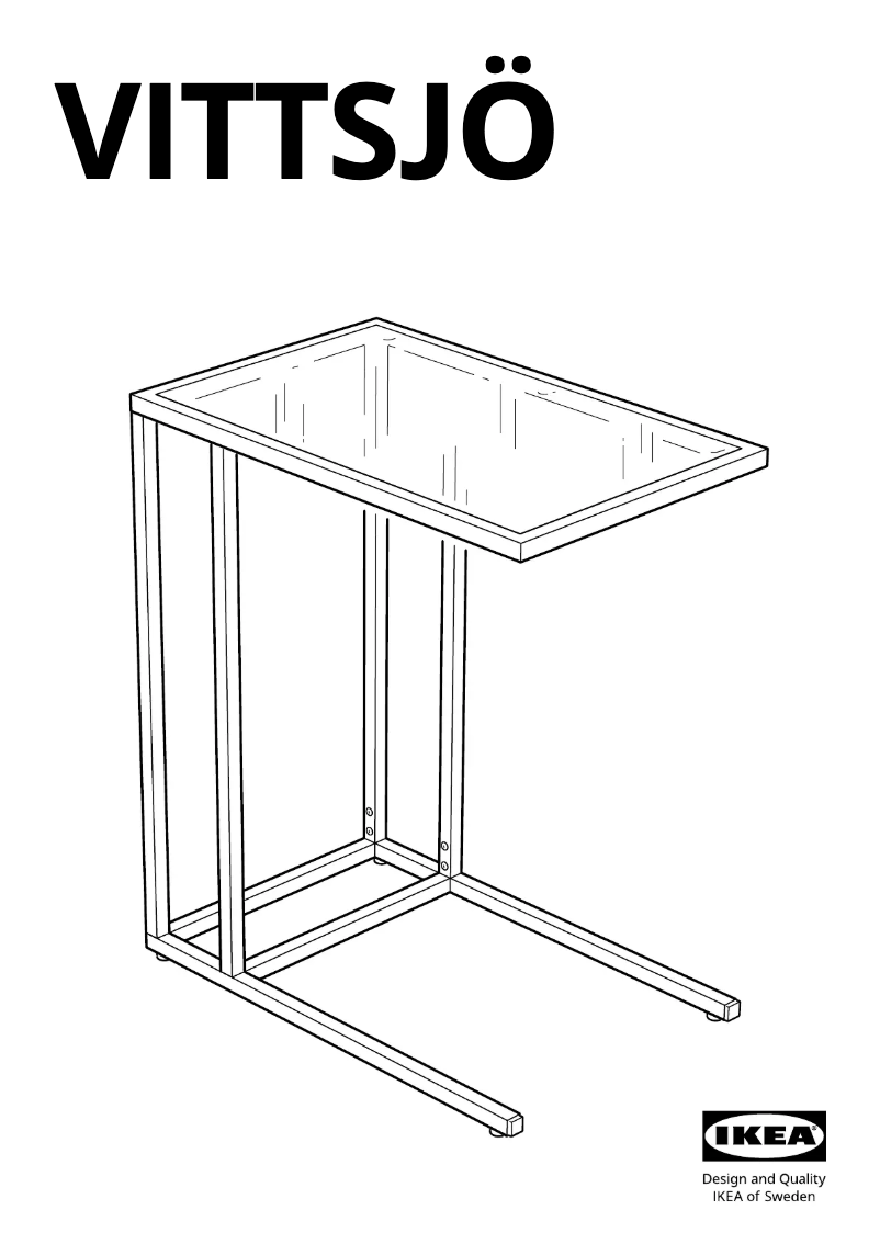 Image de la première page du manuel de l'appareil VITTSJÖ 802.502.50