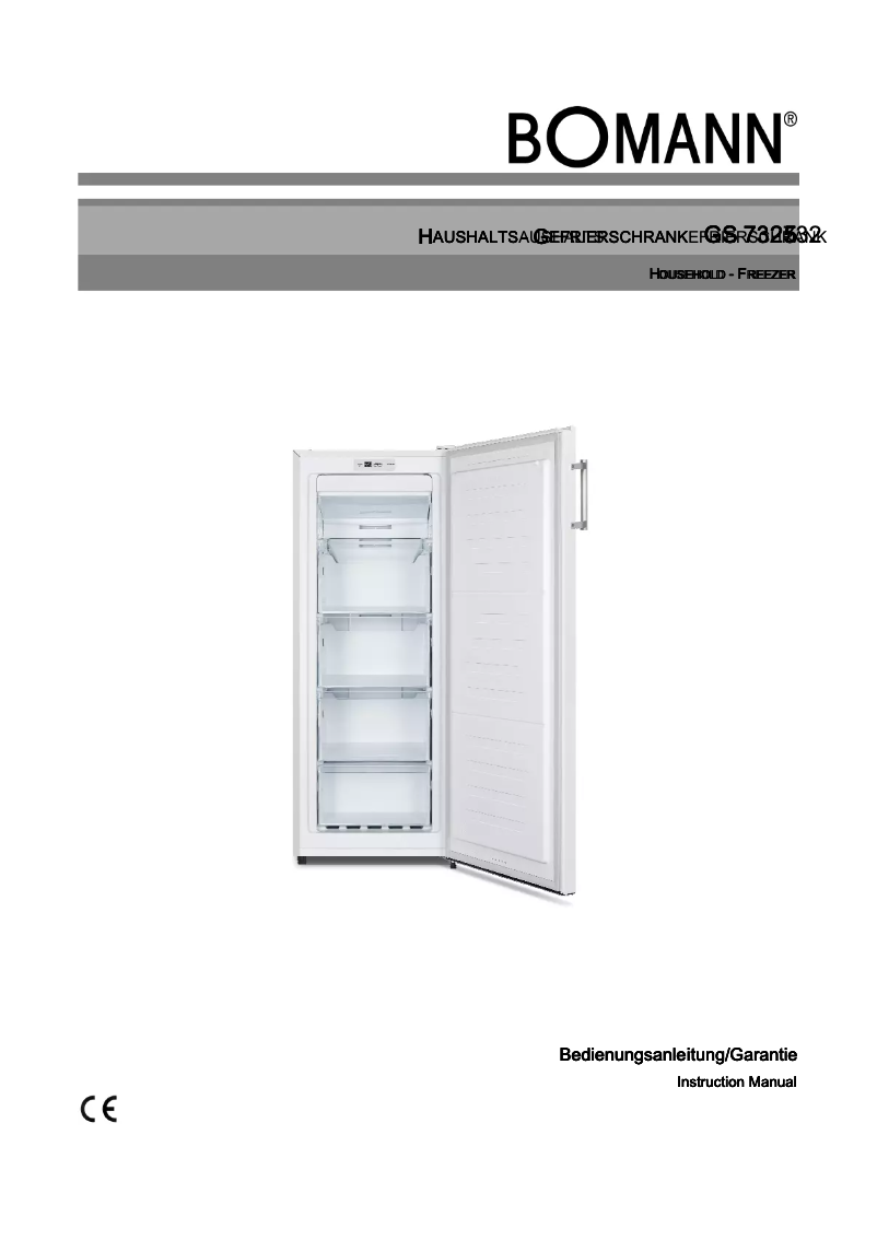 Image de la première page du manuel de l'appareil GS 7325