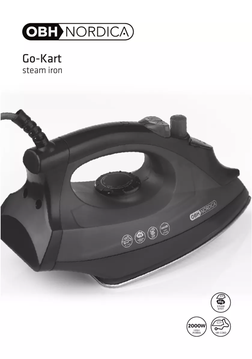 Page 1 de la notice Manuel utilisateur OBH Nordica Go-Cart