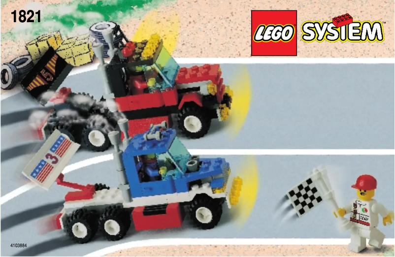 Page n°1 - Manuel utilisateur Lego TOWN RACE TEAM