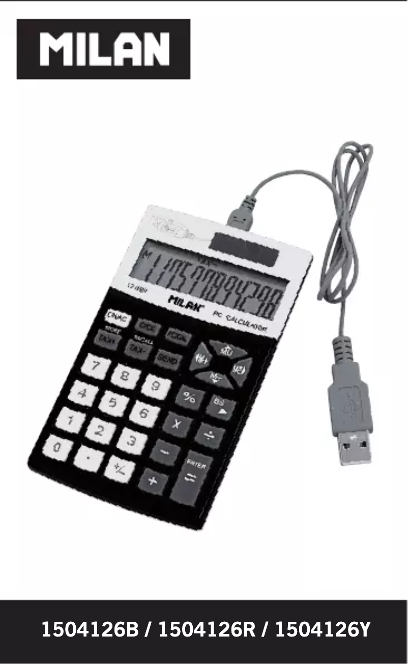 Page 1 de la notice Manuel utilisateur Milan 1504126B