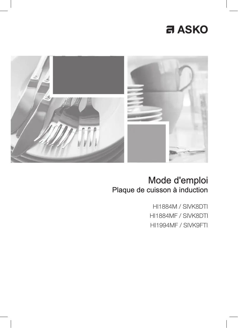 Página 1 del manual Manual de usuario Asko HI1994MF