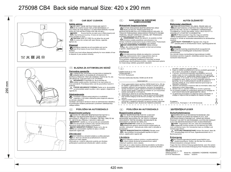 Page 1 de la notice Manuel utilisateur Ultimate Speed IAN 275098