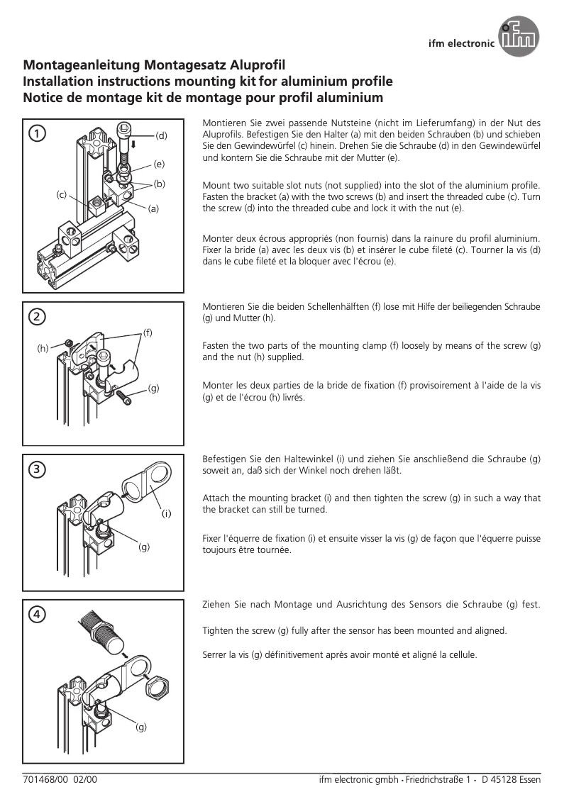 Page n°1 - Manuel utilisateur IFM E20866