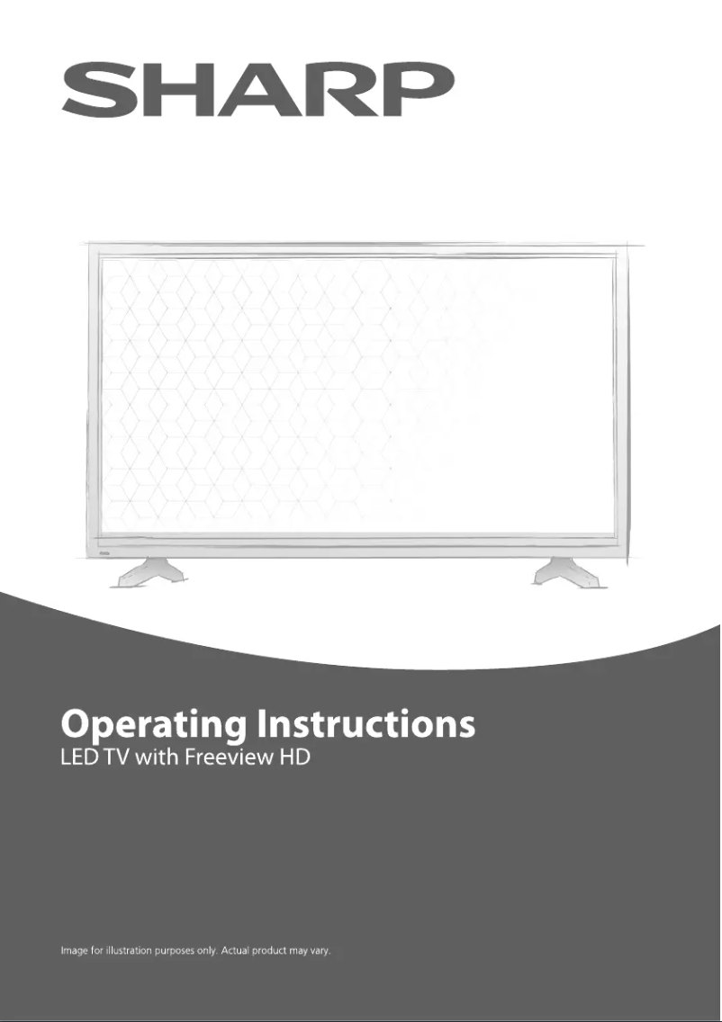 Page 1 de la notice Manuel utilisateur Sharp 32BB3I