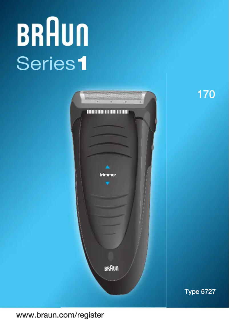 Image de la première page du manuel de l'appareil Series 1-170