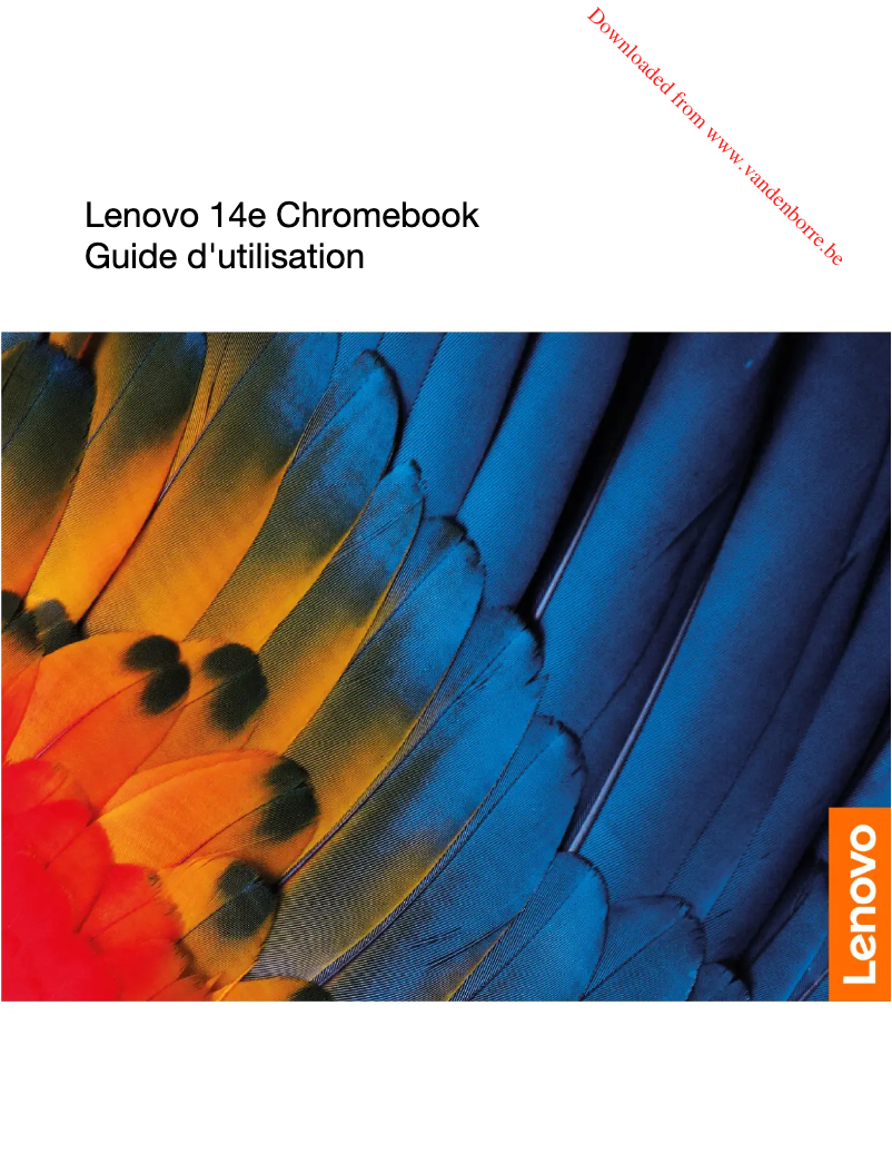 Page n°1 - Manuel utilisateur Lenovo IdeaPad 3 Chromebook