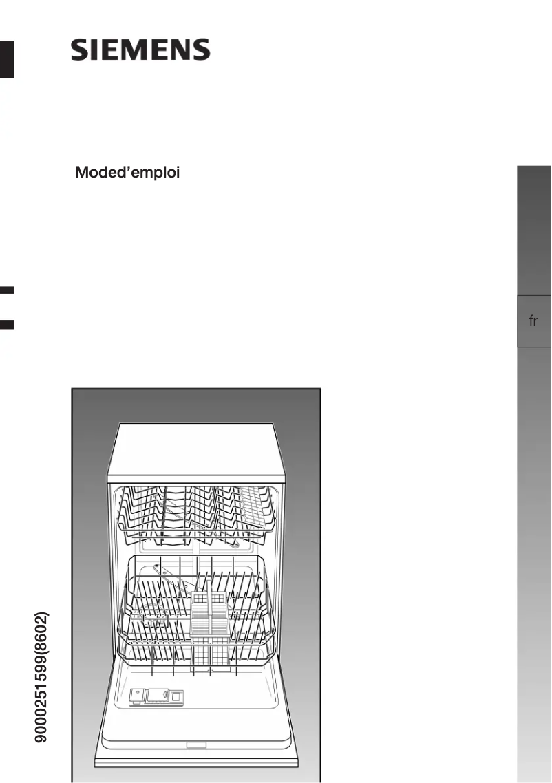 Page 1 de la notice Manuel utilisateur Siemens SE54M567EU