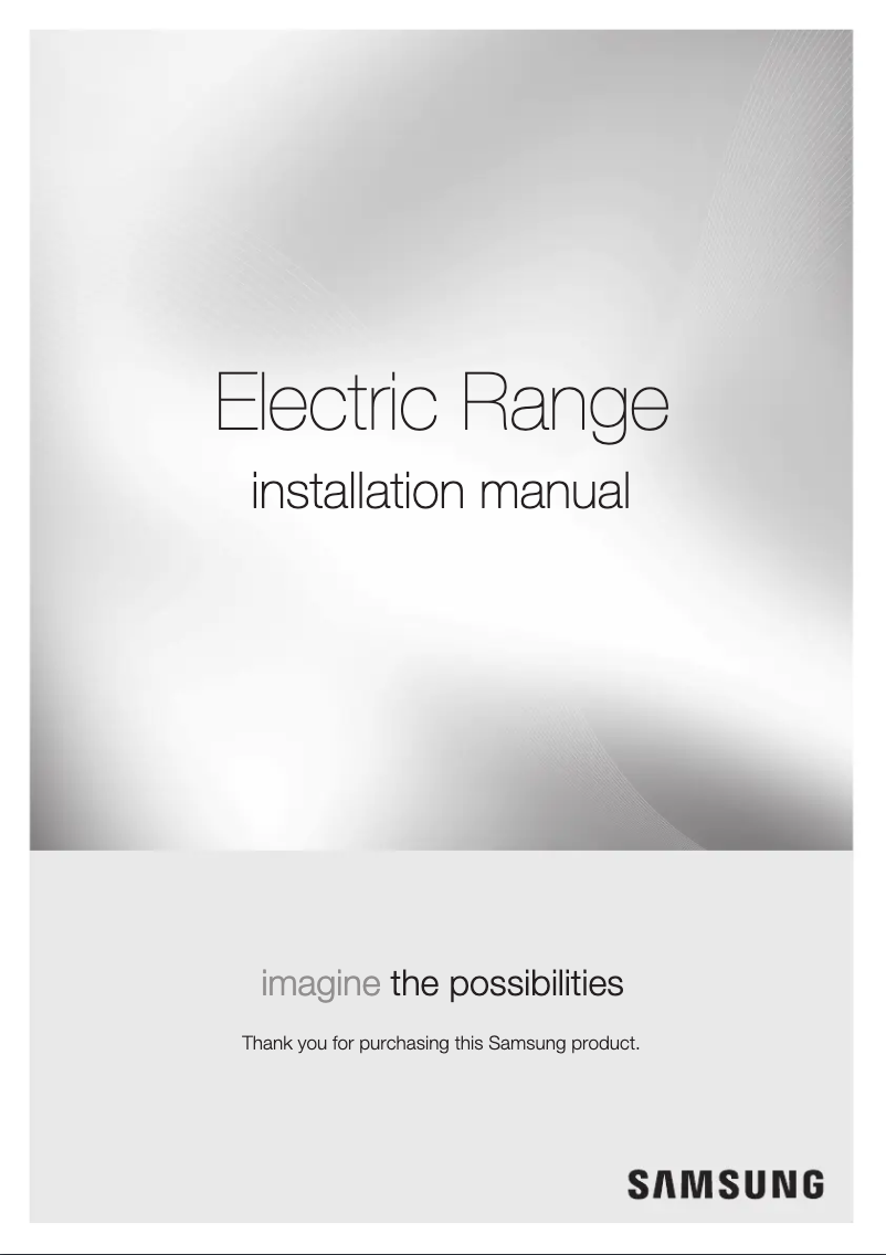 Page 1 de la notice Guide de démarrage rapide Samsung NE58K9430SS