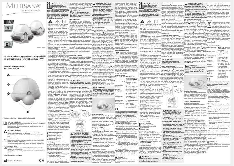 Image de la première page du manuel de l'appareil HM 840