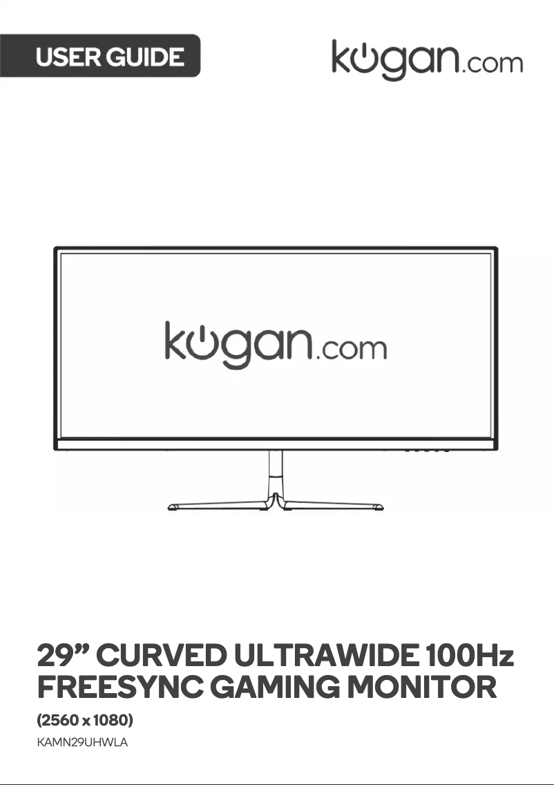 Page n°1 - Manuel utilisateur Kogan KAMN29UHWLA