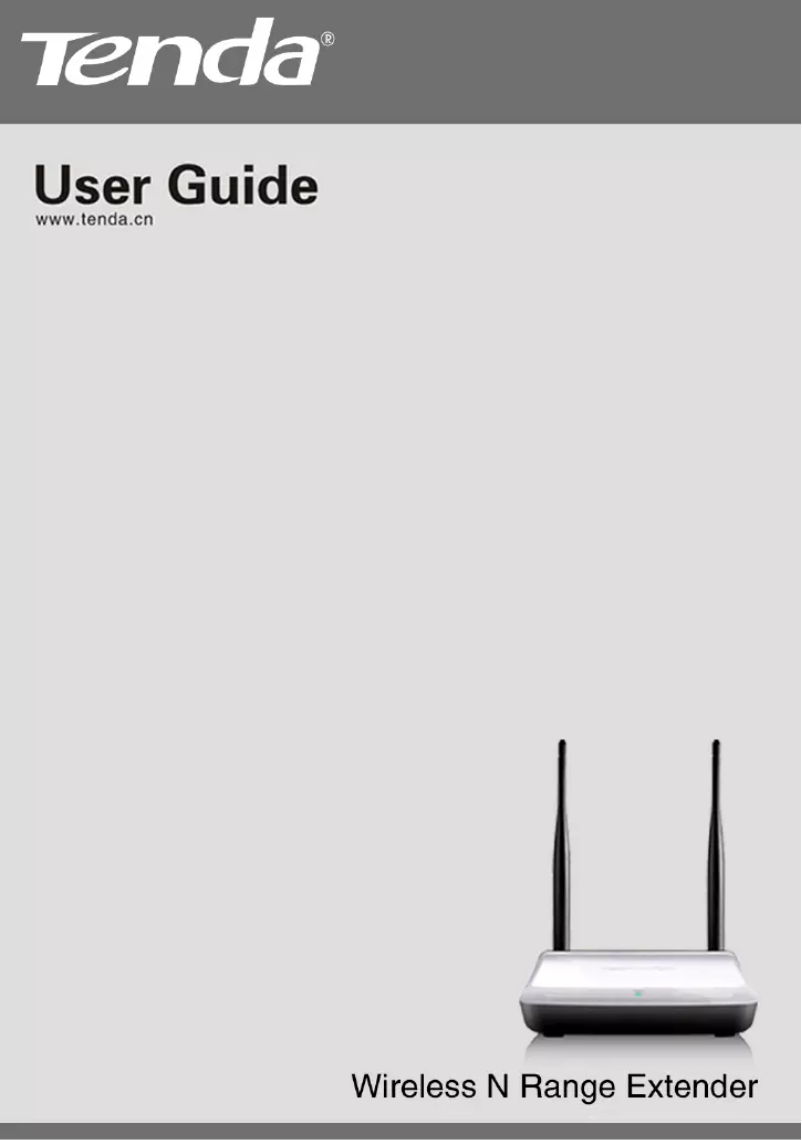 Page n°1 - Manuel utilisateur Tenda A30