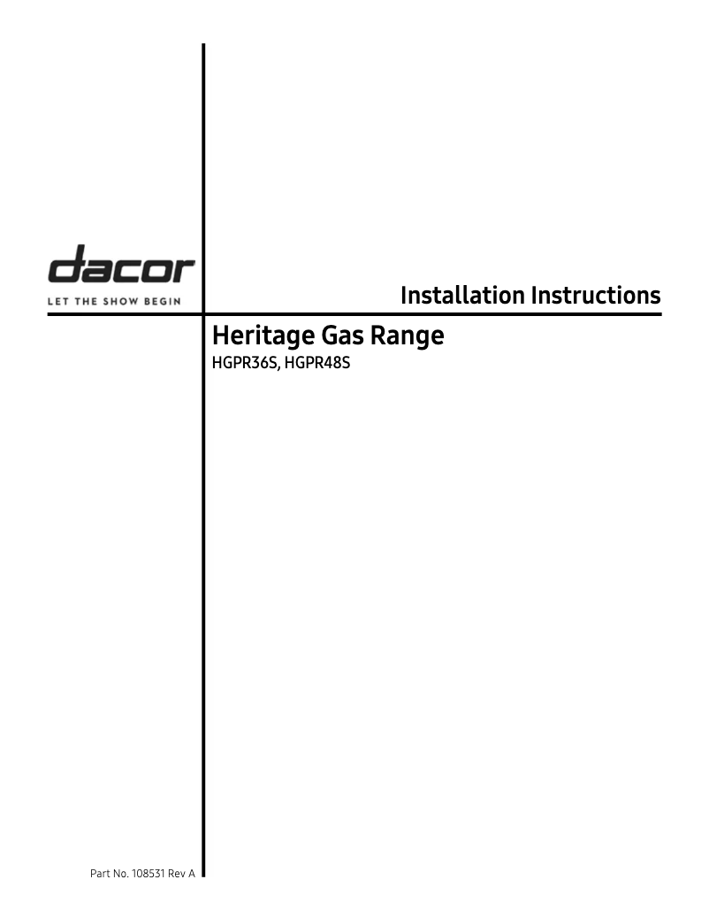 Image de la première page du manuel de l'appareil HGPR36S