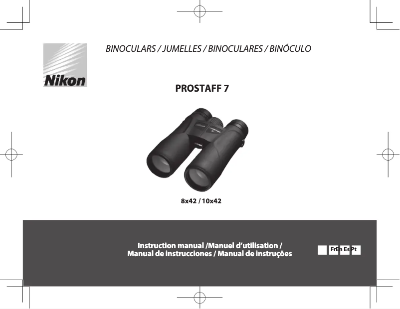 Page 1 de la notice Manuel utilisateur Nikon PROSTAFF 7