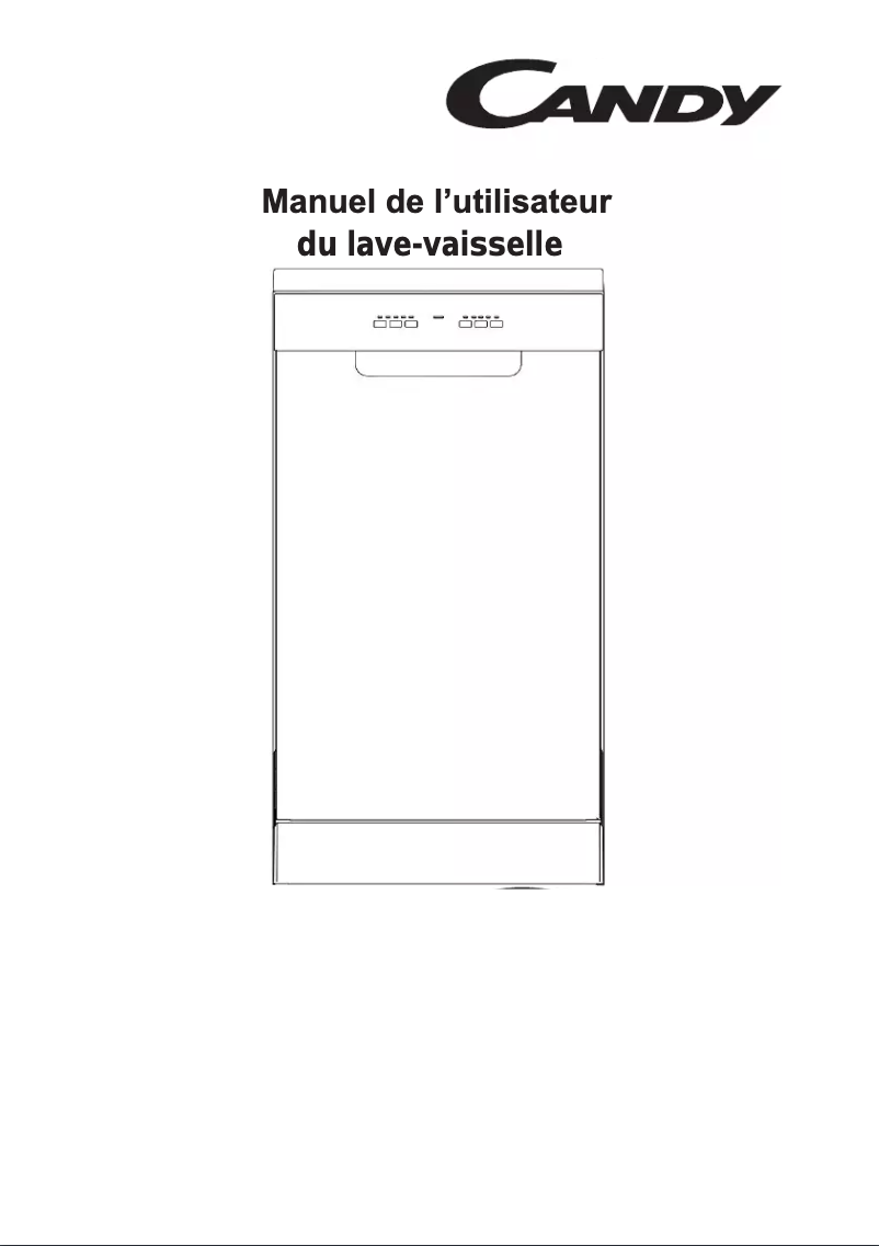 Page 1 de la notice Manuel utilisateur Candy CDPH 2L1047X