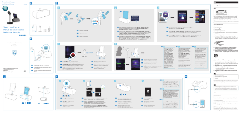 Image de la première page du manuel de l'appareil AEA7100