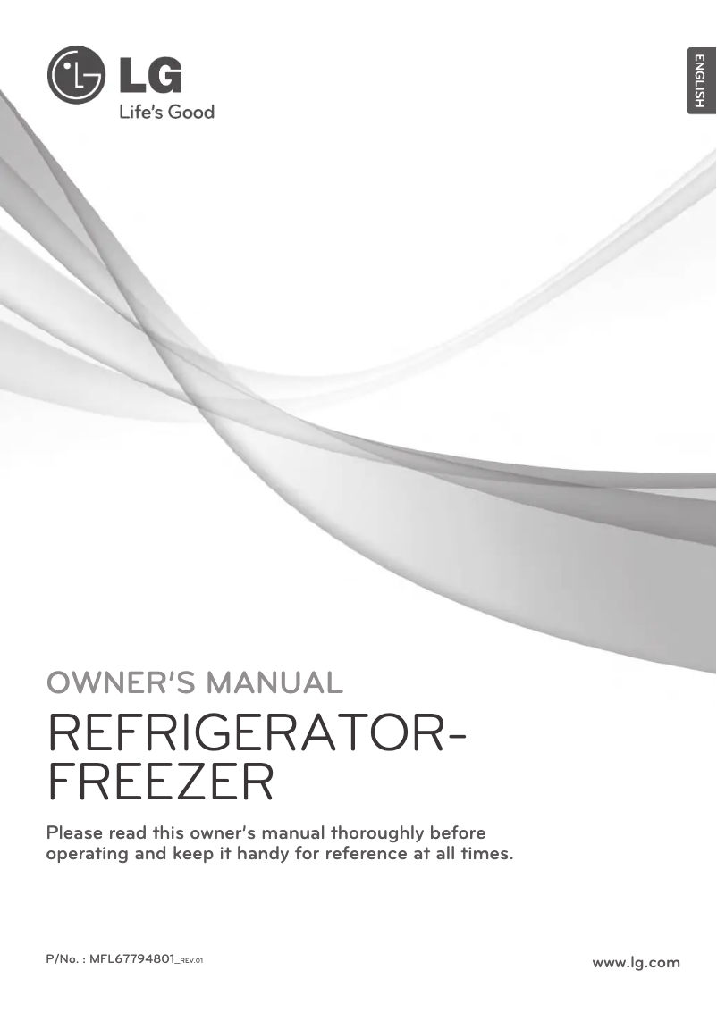 Página 1 del manual Manual de usuario LG GW-B439SBQM