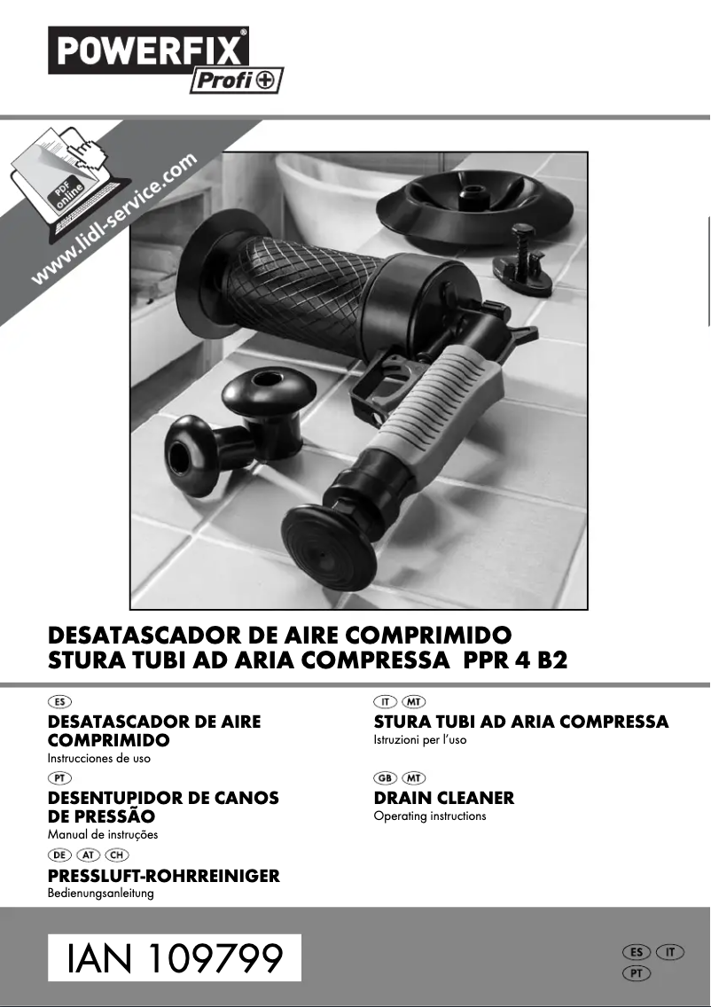 Image de la première page du manuel de l'appareil PPR 4 B2