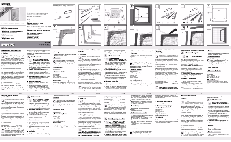 Página 1 del manual Manual de usuario Powerfix QA 404