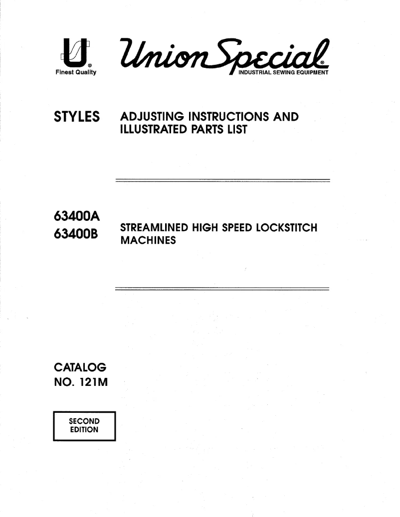 Image de la première page du manuel de l'appareil 63400A