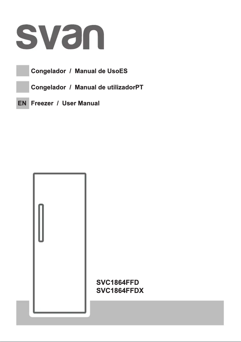 Page 1 de la notice Manuel utilisateur SVAN SVC1864FFD