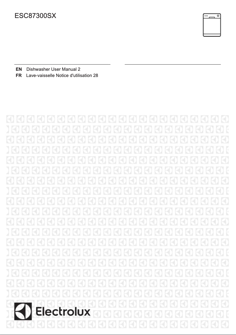 Page 1 de la notice Manuel utilisateur Electrolux ESC87300SX