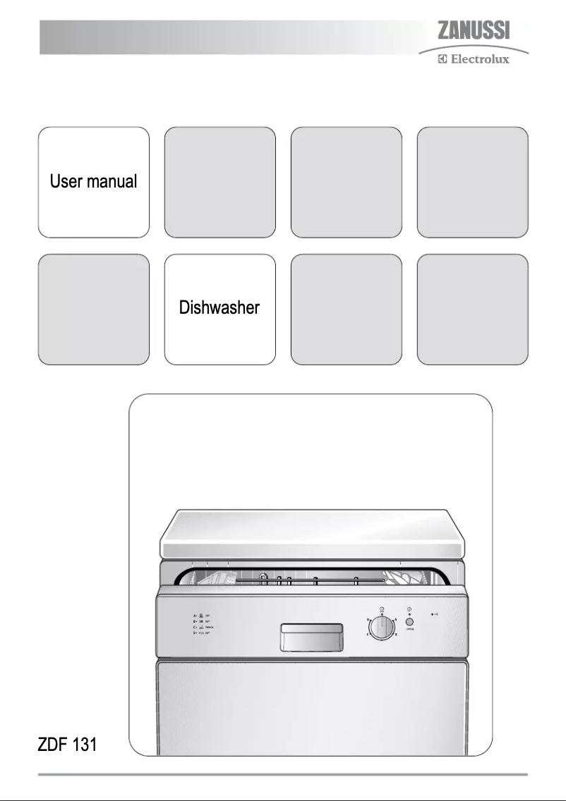 Página 1 del manual Manual de usuario Zanussi-Electrolux ZDF131