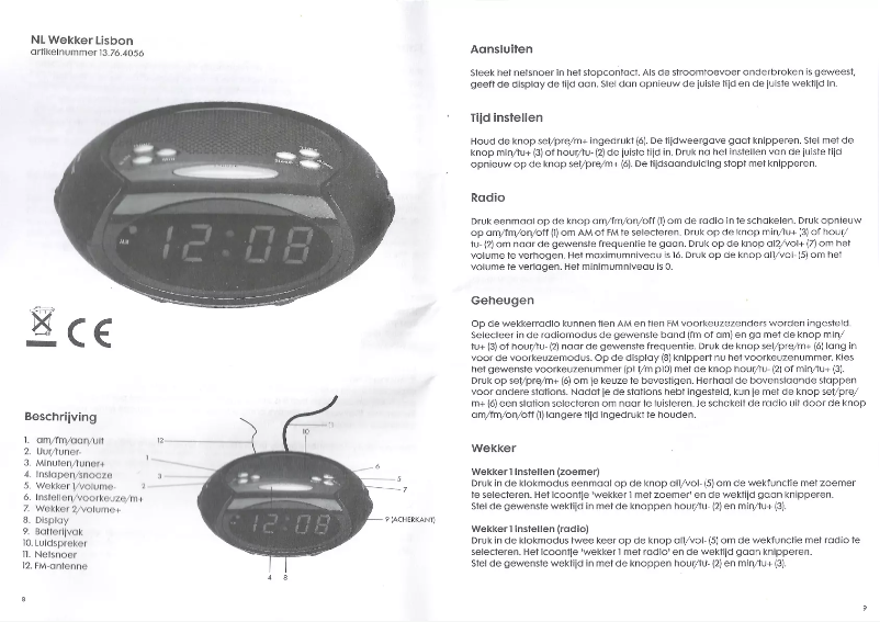 Página 1 del manual Manual de usuario Hema Lisbon 13.76.4056