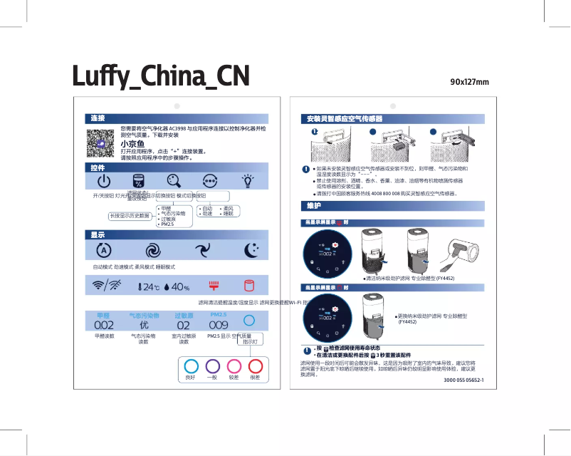 Page 1 de la notice Guide de démarrage rapide Philips AC3998