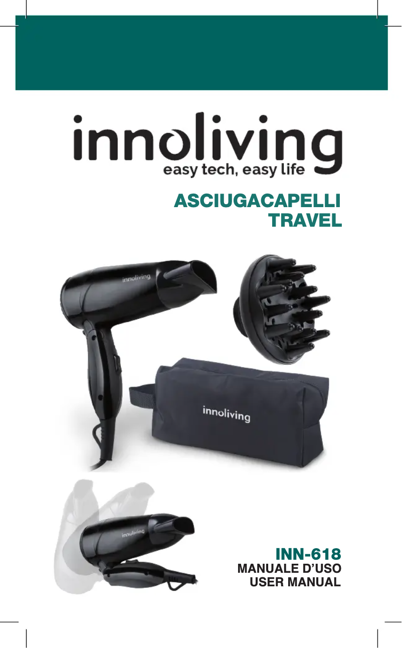 Imagen de la primera página del manual del dispositivo INN-618