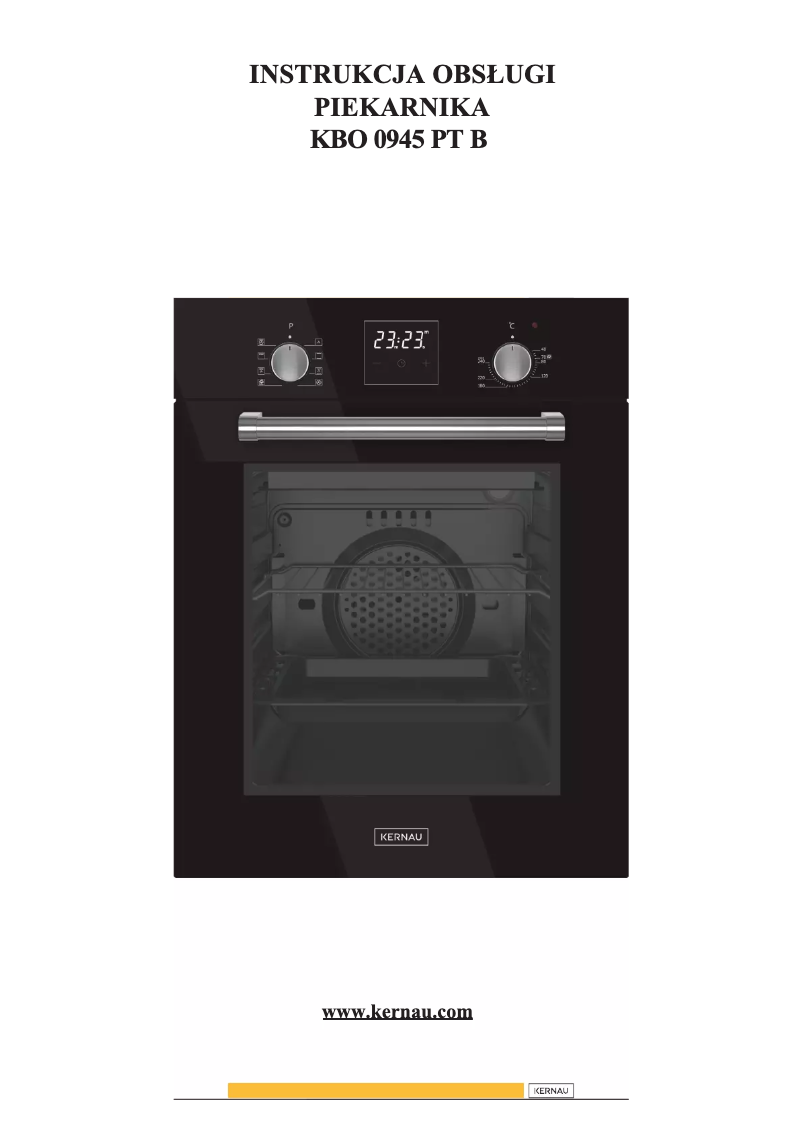 Página 1 del manual Manual de usuario Kernau KBO 0945 PT B