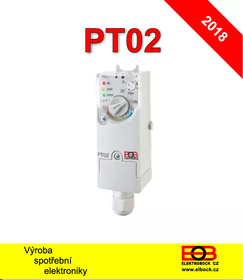 Page 1 de la notice Manuel utilisateur Elektrobock PT02