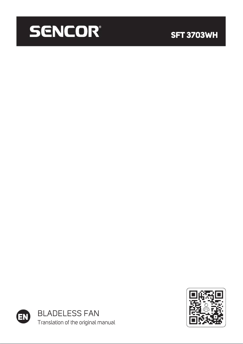 Page 1 de la notice Manuel utilisateur Sencor SFT 3703WH