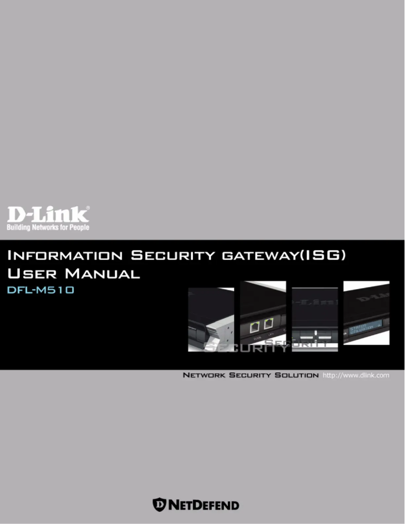 Page 1 de la notice Manuel utilisateur D-Link DFL-M510