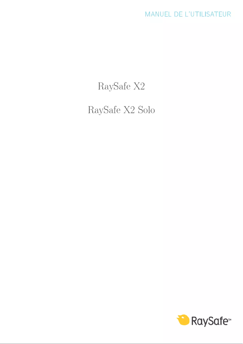 Image de la première page du manuel de l'appareil X2