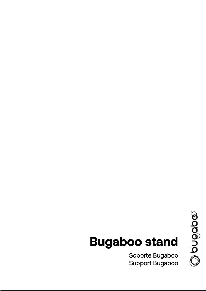 Page 1 de la notice Manuel utilisateur Bugaboo Stand