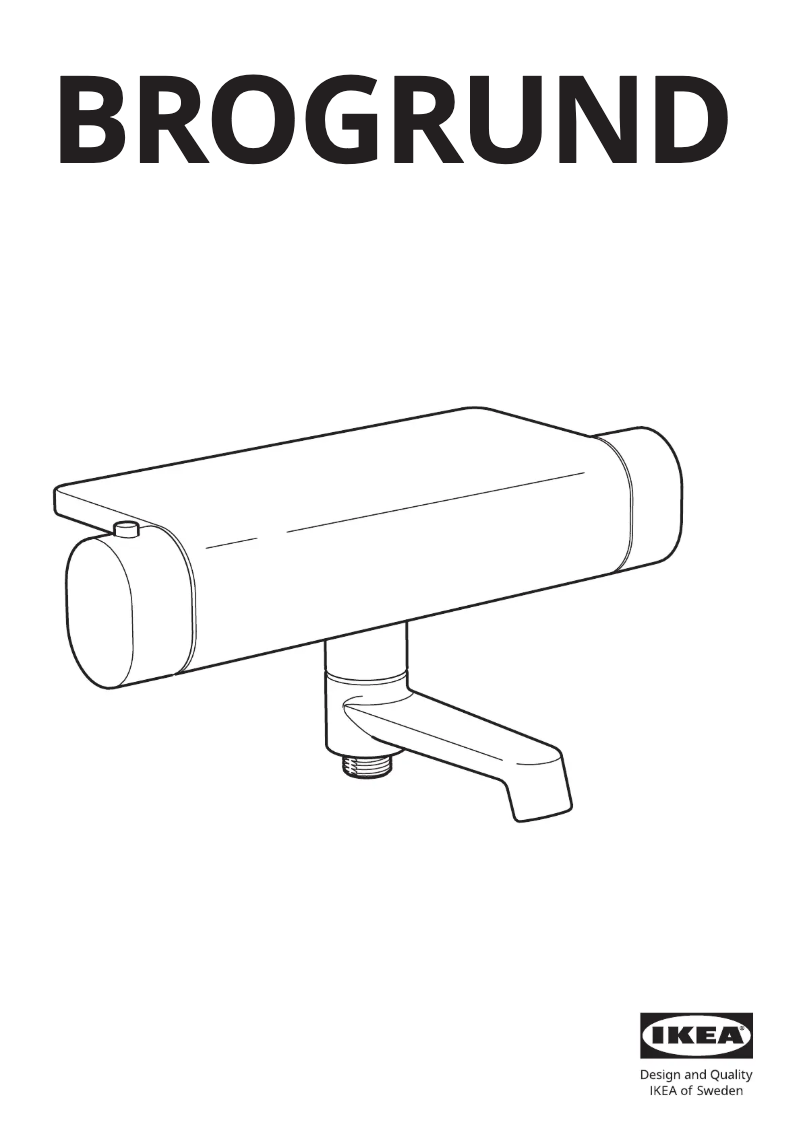 Image de la première page du manuel de l'appareil BROGRUND 603.943.58