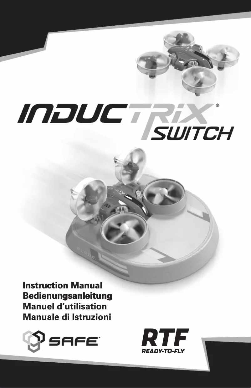 Page n°1 - Manuel utilisateur Blade Inductrix Switch