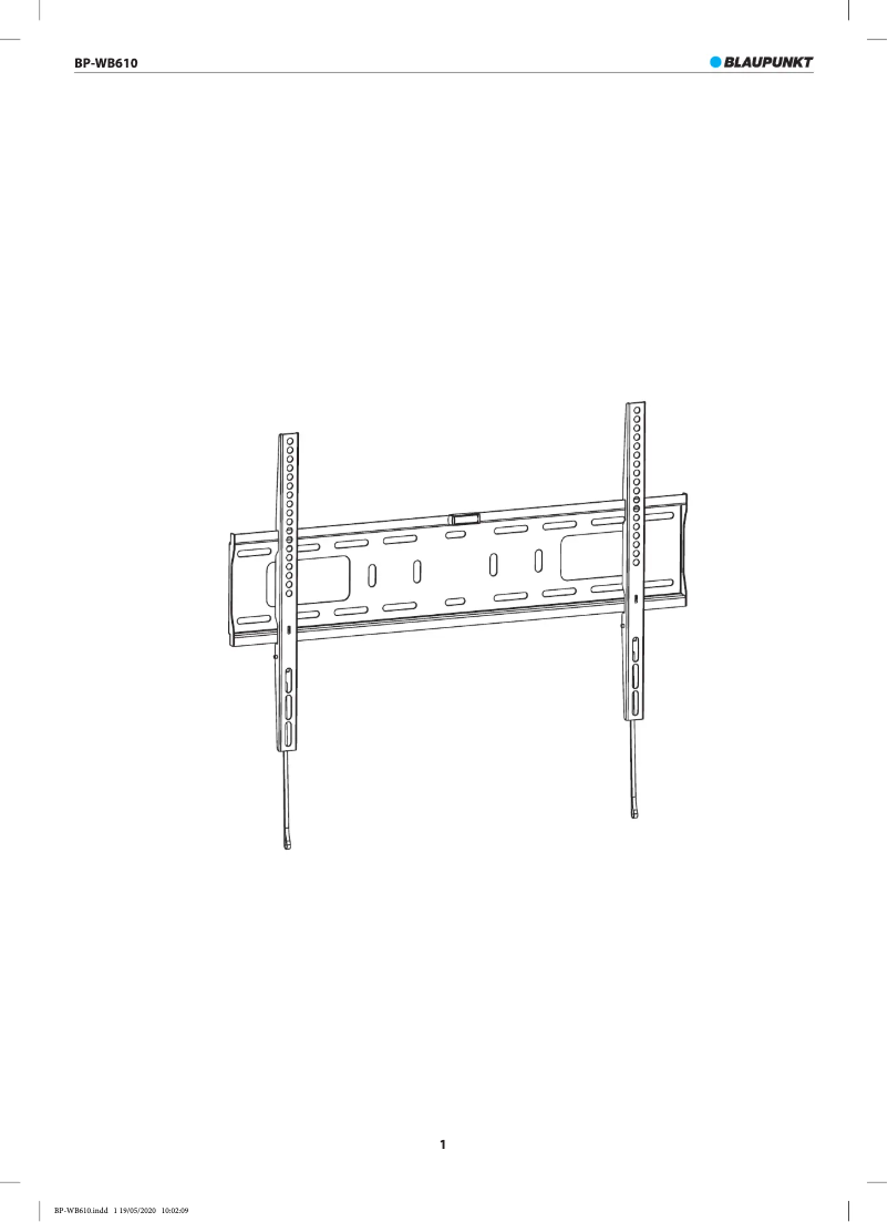 Page 1 de la notice Manuel utilisateur Blaupunkt BP-WB610