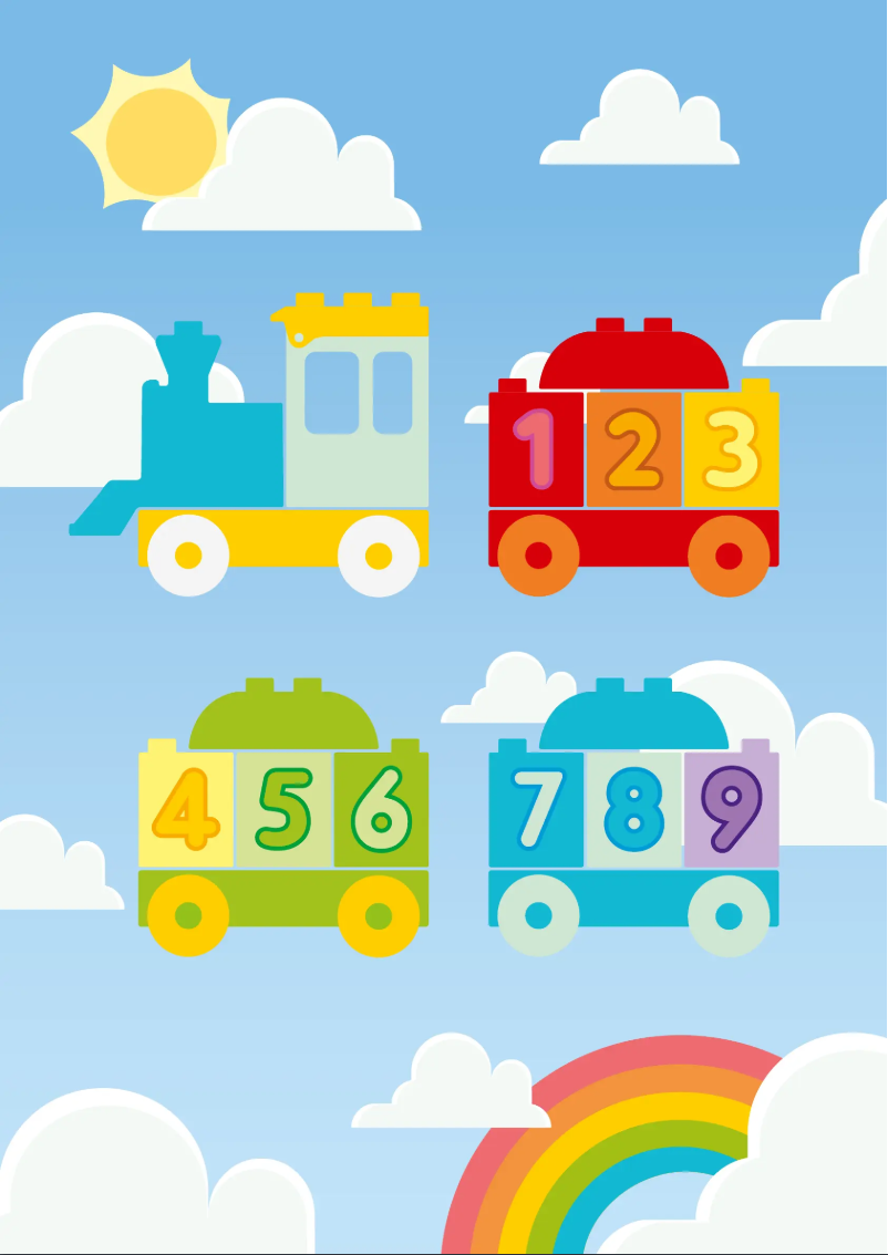 Page 1 de la notice Manuel utilisateur Lego Duplo 10954