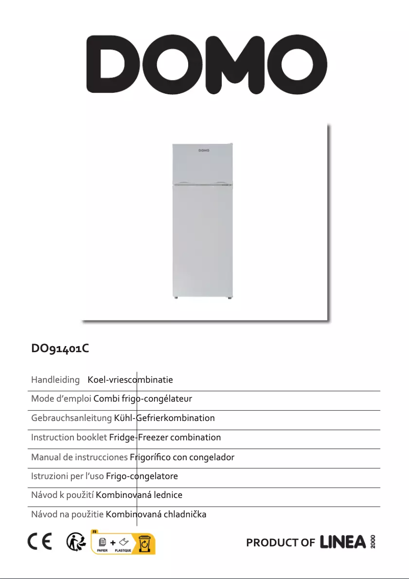 Page n°1 - Manuel utilisateur Domo DO91401C