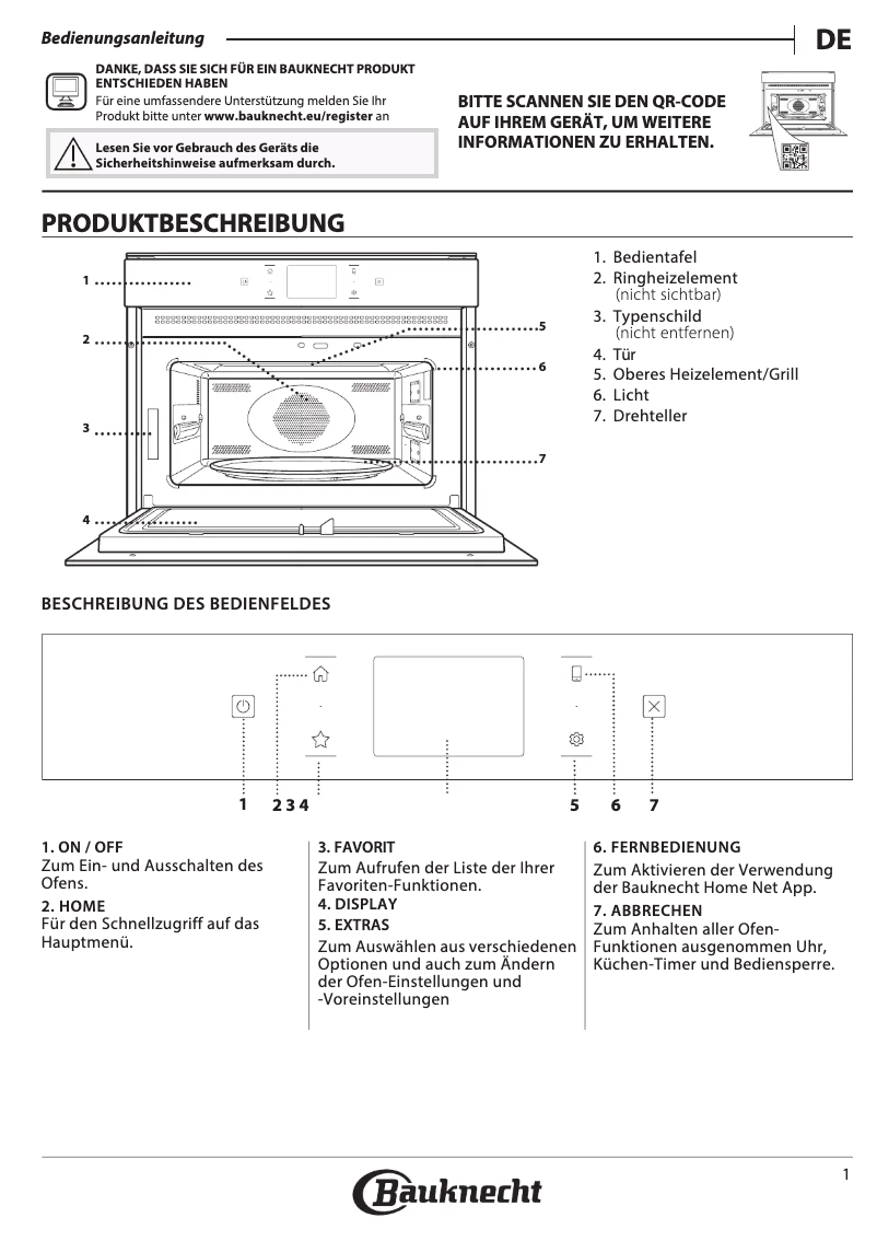 Image de la première page du manuel de l'appareil EMPK11 F645