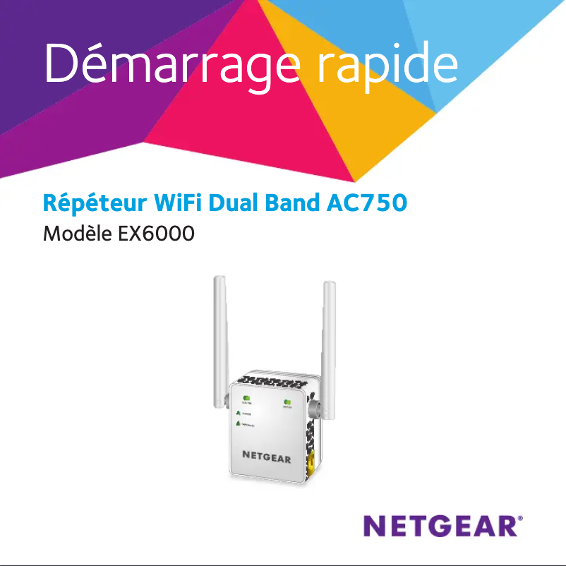 Image de la première page du manuel de l'appareil EX6000