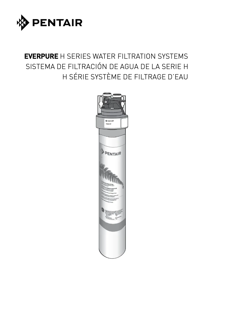 Page 1 de la notice Guide d'installation Everpure H-300