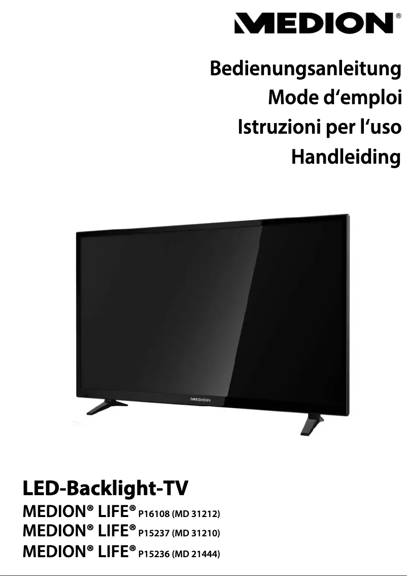 Page 1 de la notice Manuel utilisateur Medion MD 21444 LIFE P15236